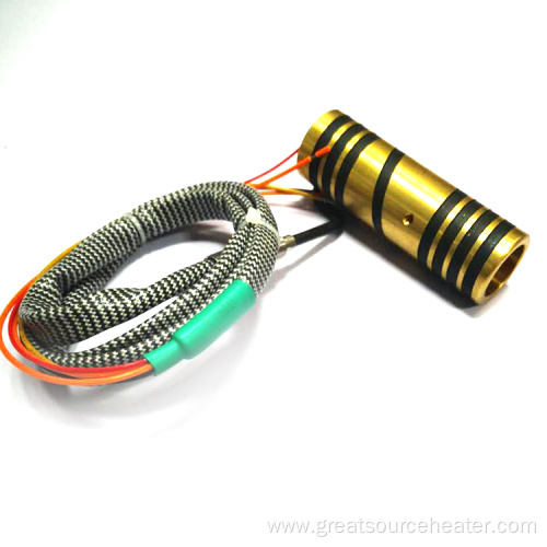 Spiral Hot Runner Coil Brass Enail Nozzle Heater